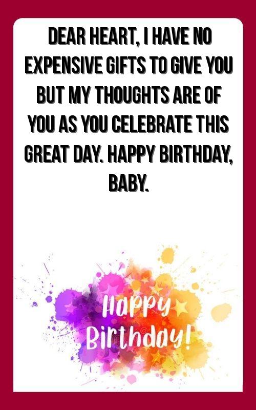 birthday wishes messages for a lovely husband